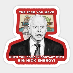 Quality Learing Center Tim Walz and Nick Shirley Sticker